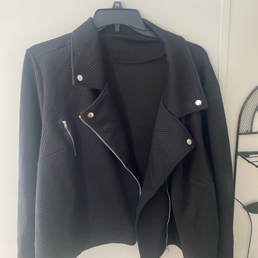 Black Quilted Women's Jacket